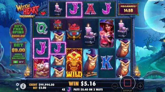 ウィッチハートメガウェイズのベースゲーム